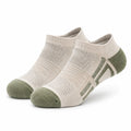 Calze al ginocchio 35-52 in maglia beige con bordo volant stile romantico