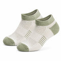 Calze al ginocchio 35-54 in maglia beige con bordo volant stile romantico