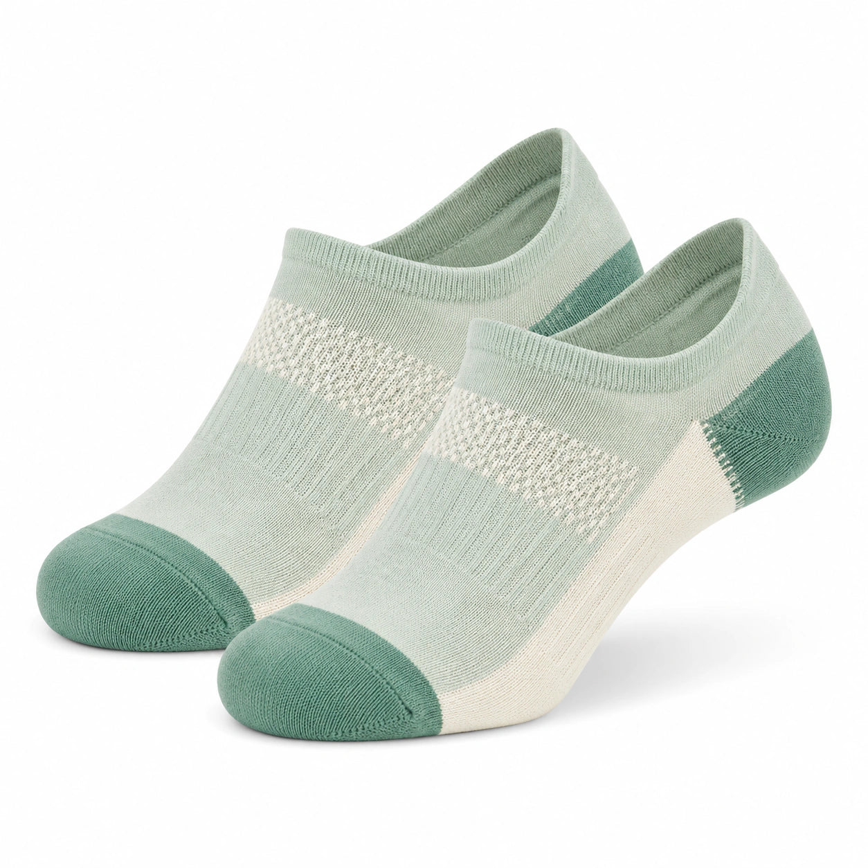 Calze al ginocchio 35-61 in maglia beige con bordo volant stile romantico
