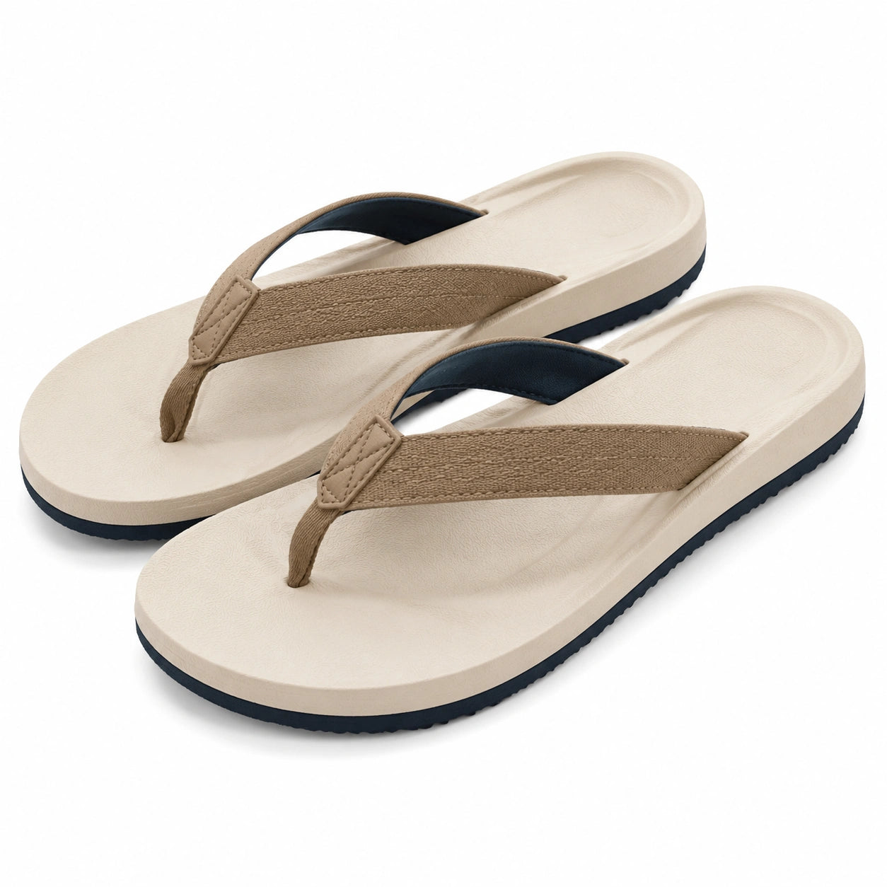 Calze al ginocchio 35-84 in maglia beige con bordo volant stile romantico