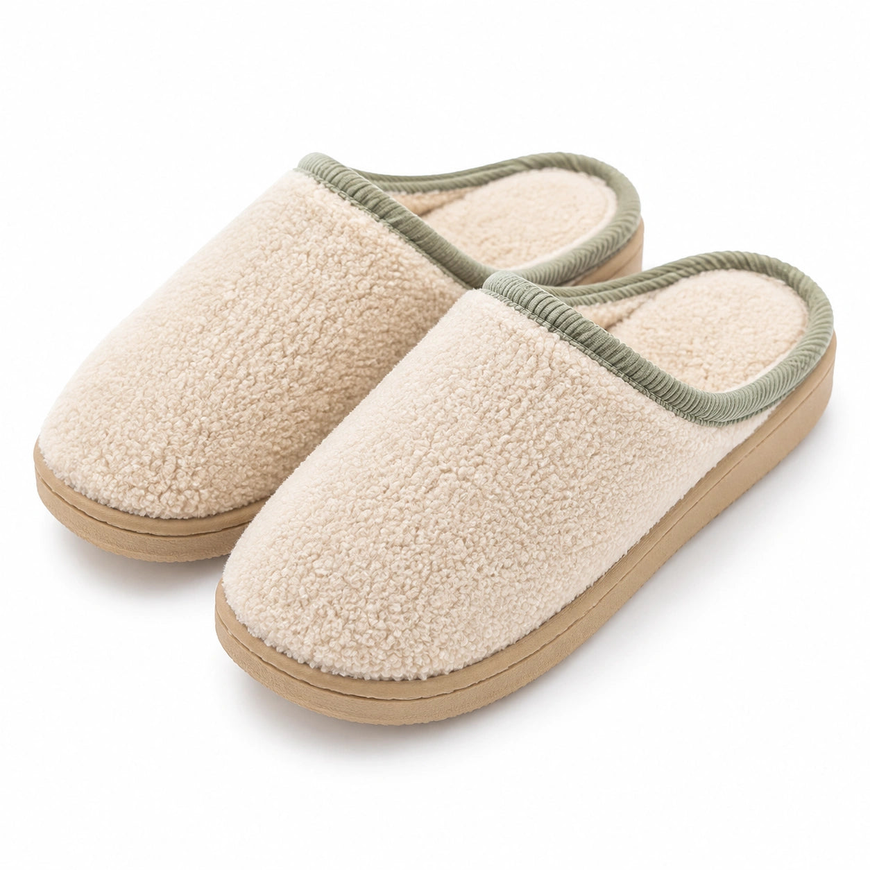Calze al ginocchio 35-92 in maglia beige con bordo volant stile romantico