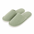 Calze al ginocchio 35-93 in maglia beige con bordo volant stile romantico