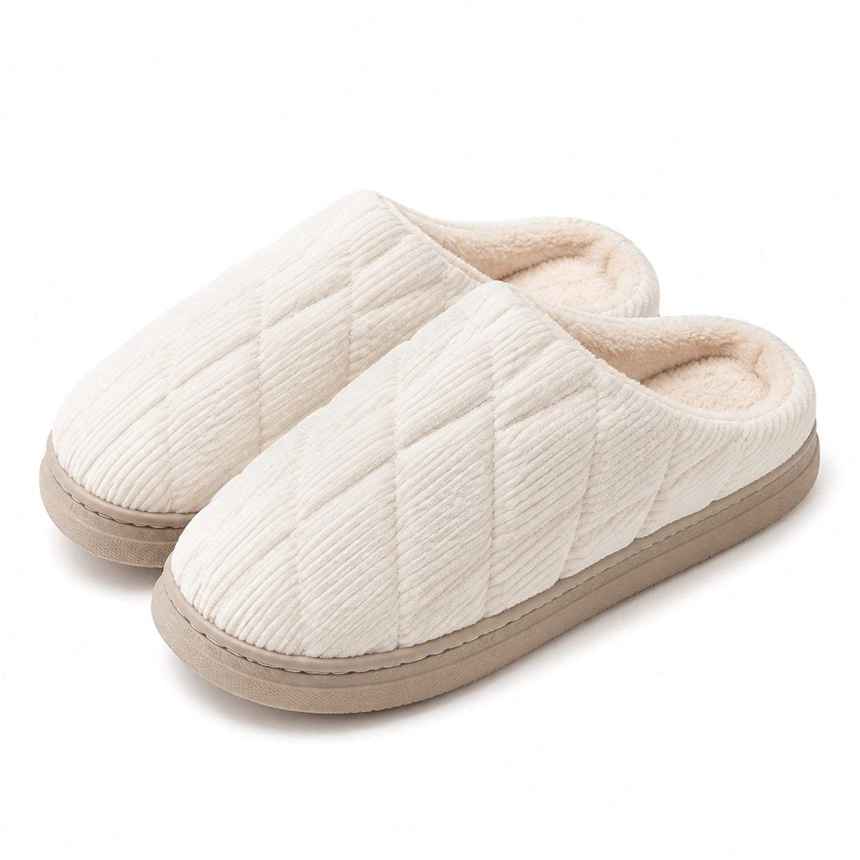 Calze al ginocchio 35-88 in maglia beige con bordo volant stile romantico
